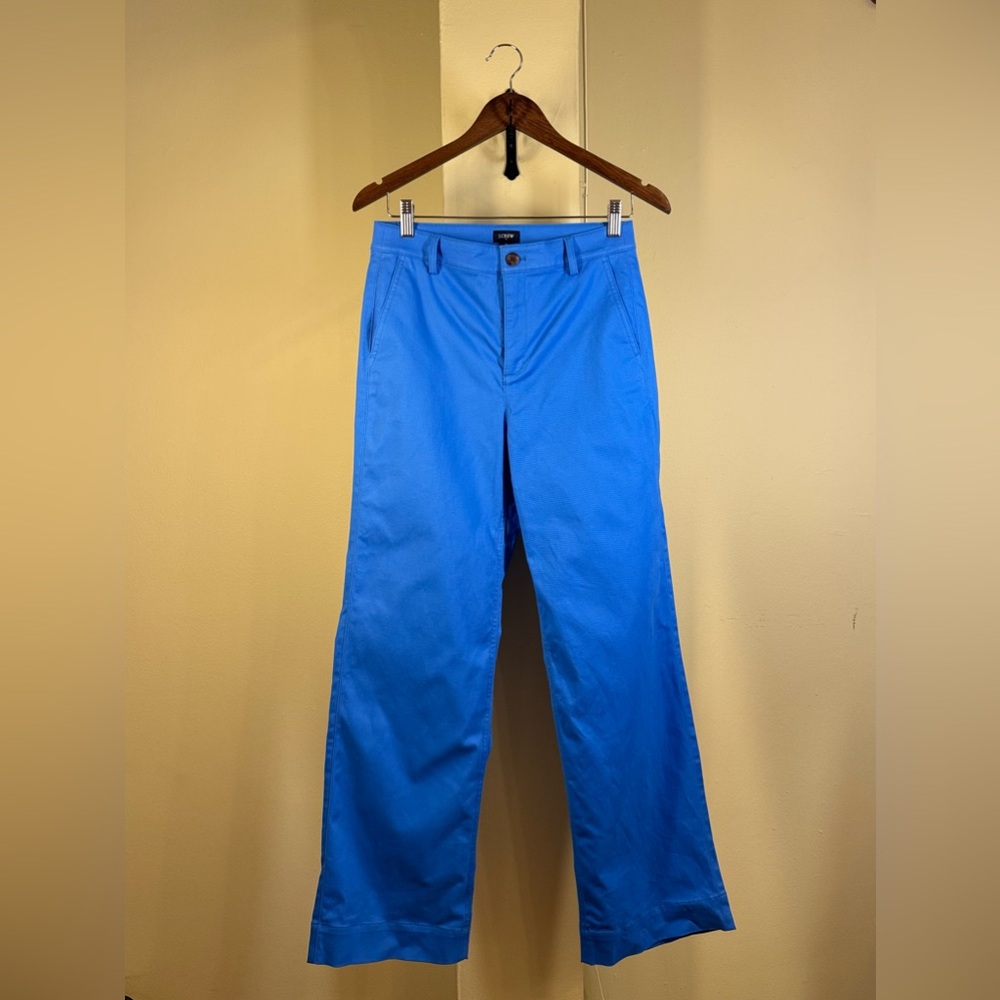 NWOT J. Crew wide leg Chino Pant - Picture 2 of 10